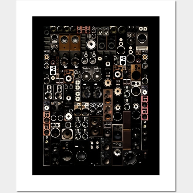 Boombox Wall Art by Lamink